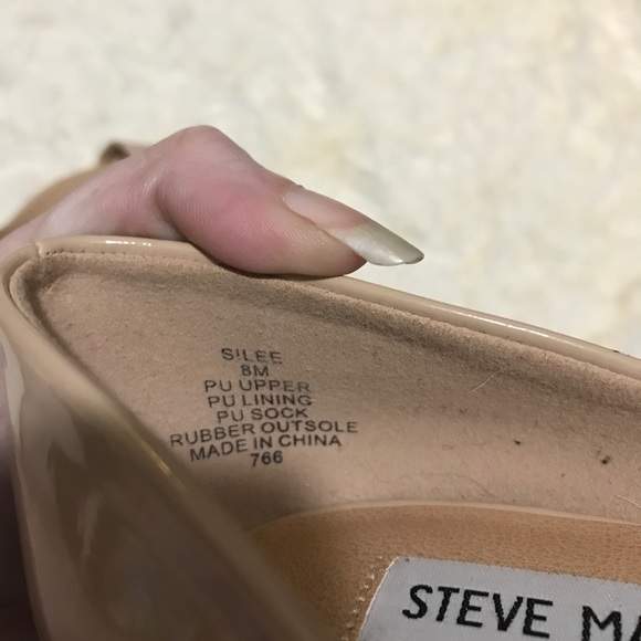 Steve Madden Shoes | Steve Madden Nude Open Toe Heels Size 8 | Poshmark